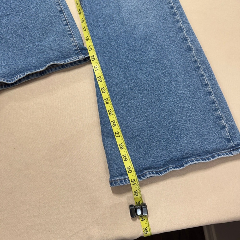 Madewell The Perfect Vintage Flare Jean Blue High Rise Denim Size 32 Casual Boho - Picture 7 of 12